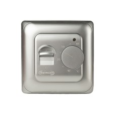 Терморегулятор Warmcoin W70 серебро, черный матовый, черный глянец